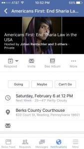 ALERT! Anti-Immigrant, Bonehead Connected Militia Group to Protest Syrian Refugees in Pennsylvania @ Berks County Courthouse | Reading | Pennsylvania | United States