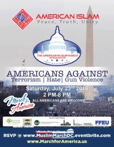 Anti-Bigotry American Muslim March to be held in Washington, DC @ National Mall | Washington | District of Columbia | United States