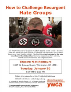Daryle Lamont Jenkins to Participate in Panel Discussion on Hate Groups @ Theatre N at Nemours | Wilmington | Delaware | United States