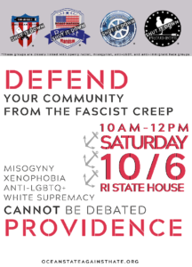 ALERT! Fascists to March on Rhode Island State House - AGAIN! @ Rhode Island Statehouse | Providence | Rhode Island | United States